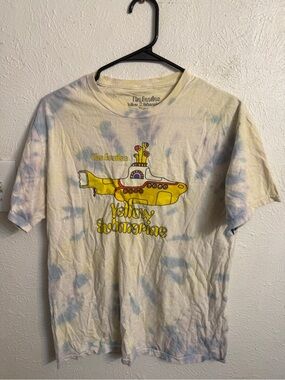 The Beatles Yellow Submarine Tie-Dye Women’s T-Shirt